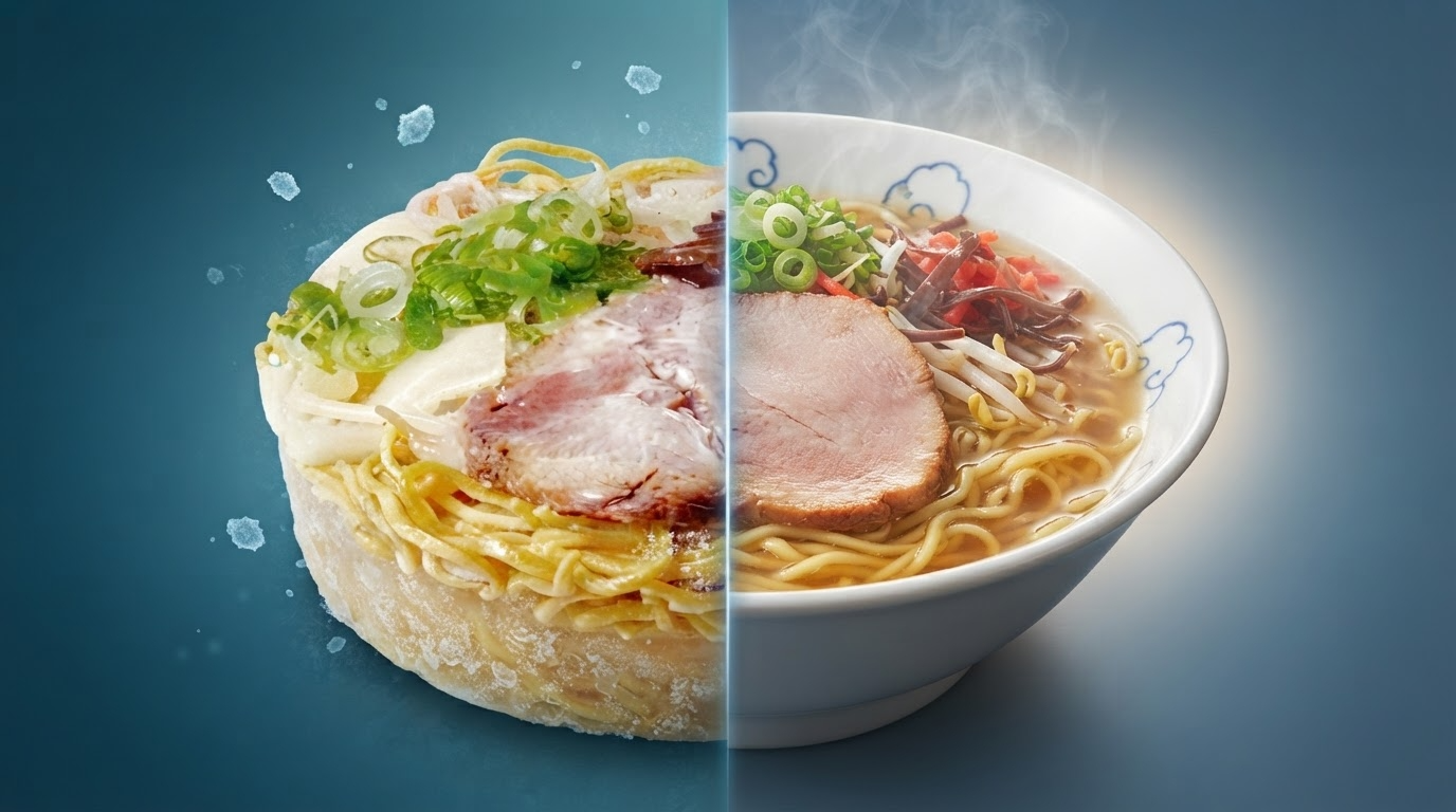 Frozen Shio Tanmen & Frozen Spicy Shio Tanmen