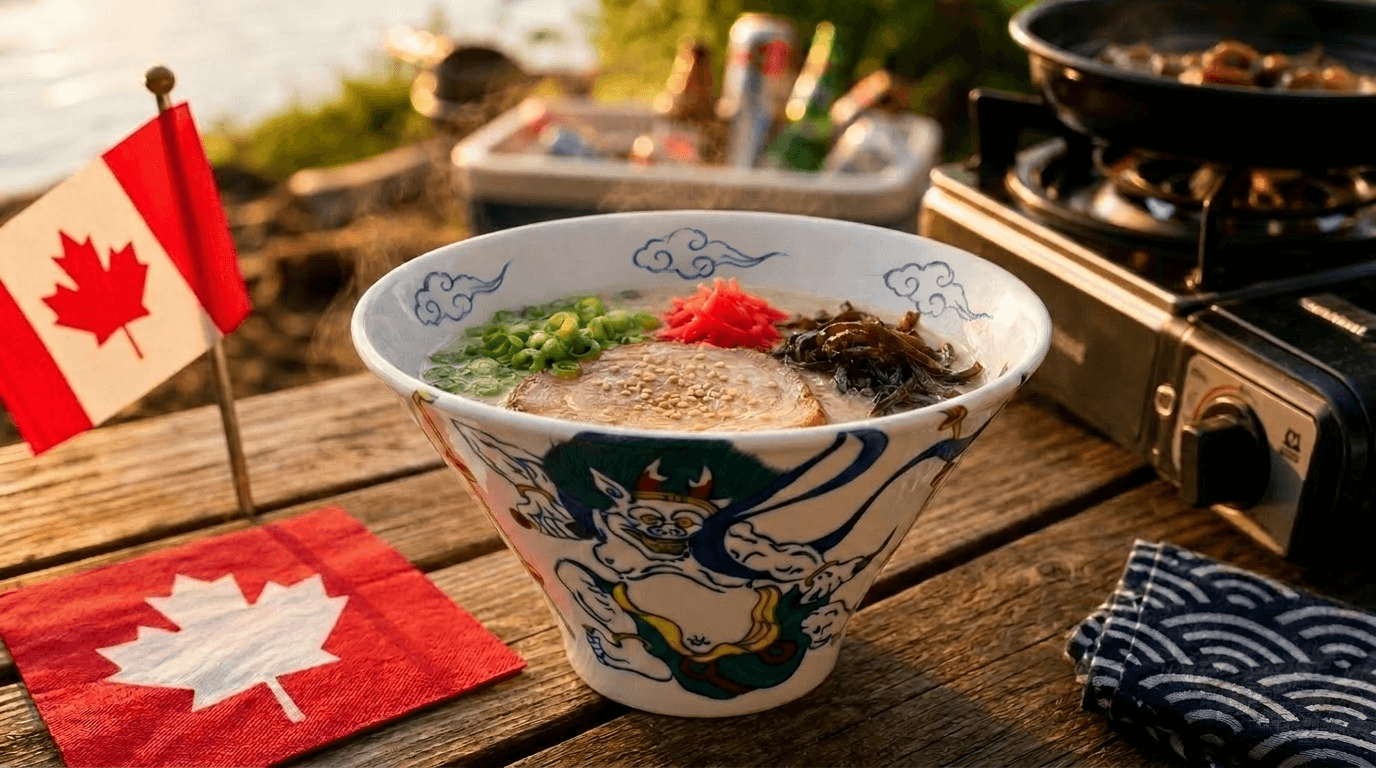Frozen Ramen, Free Delivery: Canada Day Is Here 🍜🇨🇦