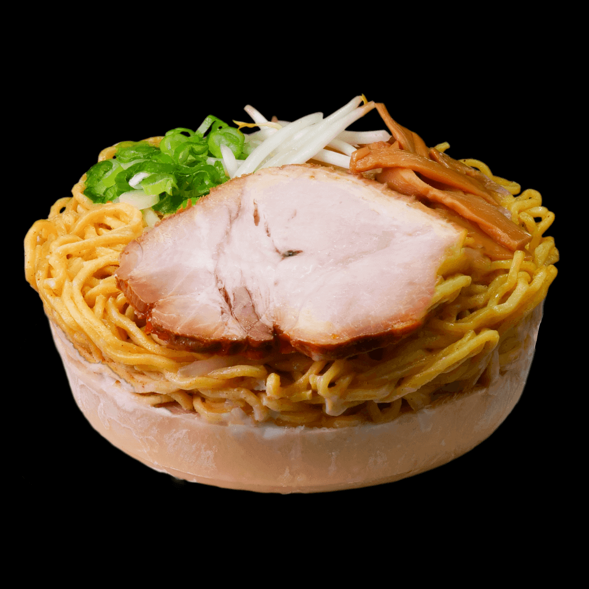 Frozen Gyokai Tonkotsu Shoyu Ramen with rich seafood flavor and creamy pork bone broth, just heat it up for restaurant-quality Japanese ramen at home.